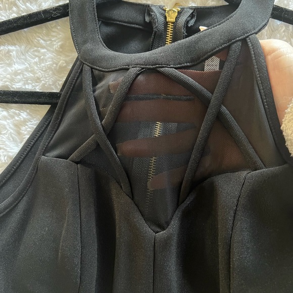 Black LBD/Cocktail/Holiday Dress - Picture 5 of 6